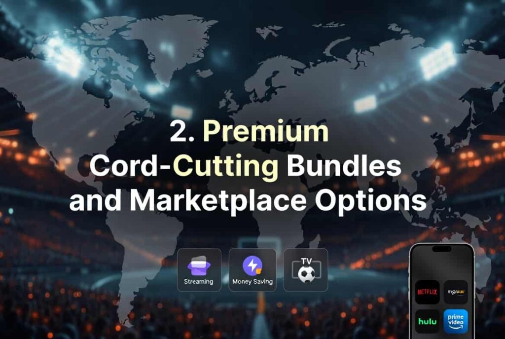 2. Premium Cord-Cutting Bundles and Marketplace Options